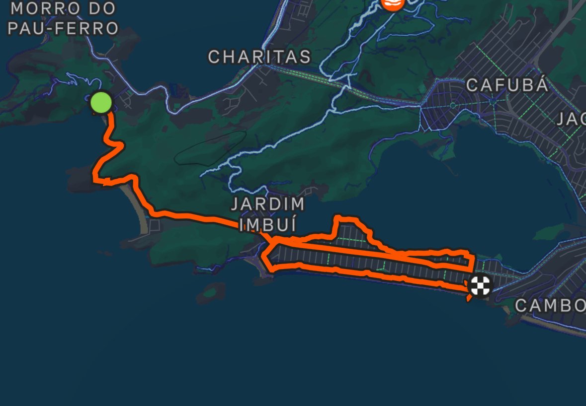 Mapa do Percurso 12 km